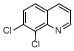 Molecular Structure of 703-49-1 (7,8-Dichloroquinoline)